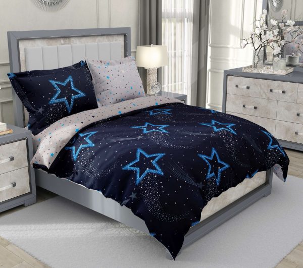 روتختی و ملحفه (دو نفره) طرح ستاره کد 170-Uranus-B