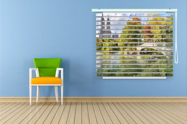 پرده زبرا طرح منظره کد ZB1703