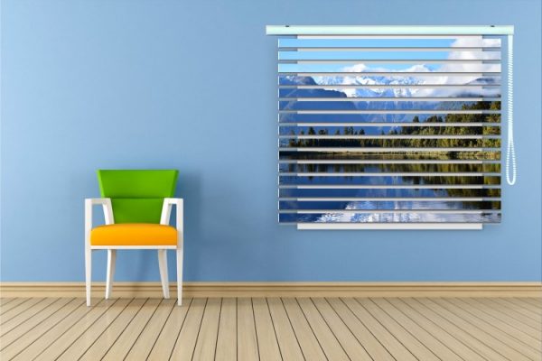 پرده زبرا طرح منظره کد ZB1704