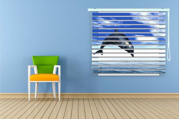 پرده زبرا طرح منظره کد ZB1705