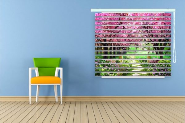 پرده زبرا طرح منظره کد ZB1706