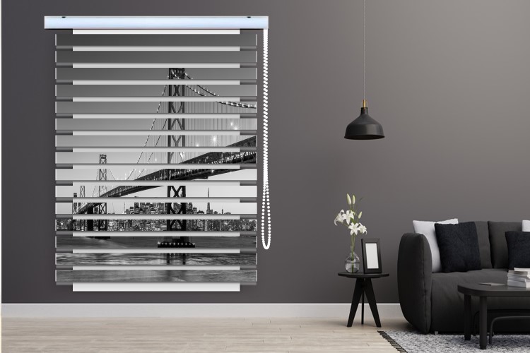 پرده زبرا طرح شهر کد ZB1708