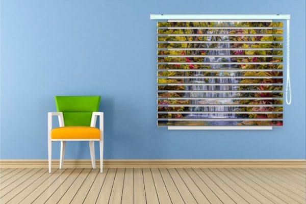 پرده زبرا طرح منظره کد ZB1720