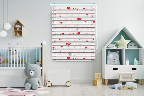 پرده زبرا طرح خوک عاشق کد Z1800