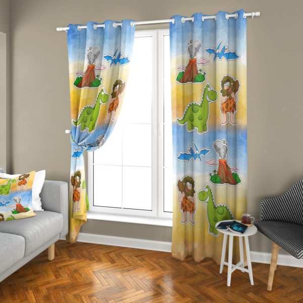 پرده چاپی طرح کودکانه DH1801