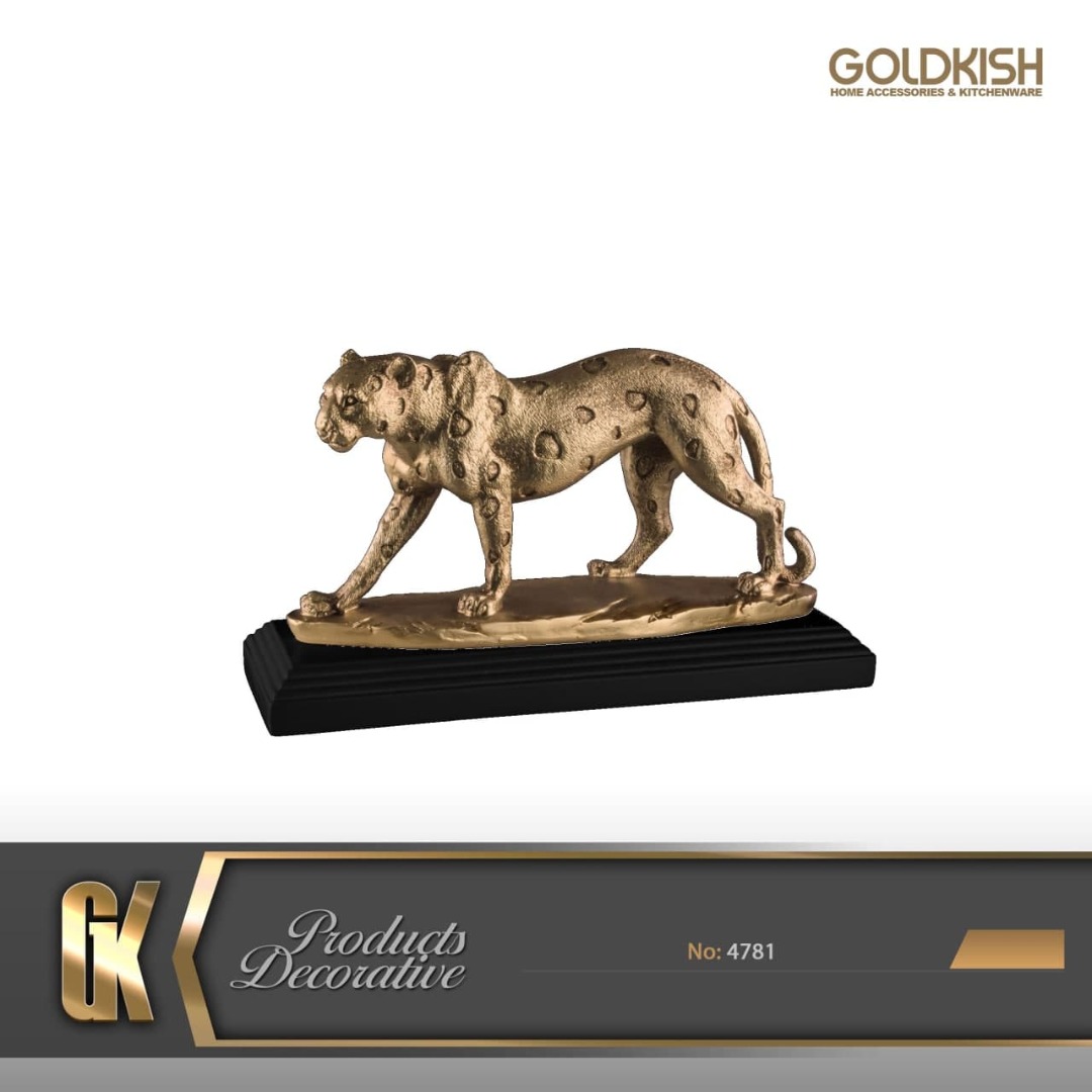 مجسمه دکوری پلنگ برنز مدل ۴۷۸۱