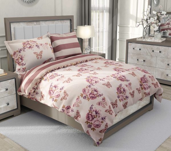 روتختی و ملحفه (دو نفره) طرح گل کد 19-Sahand