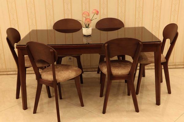 میز لارا صندلی S107