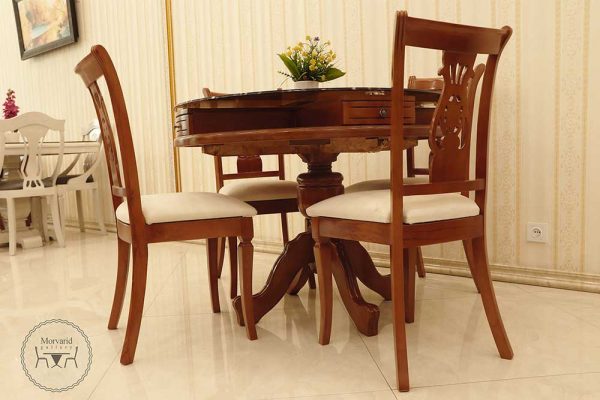 میز گرد 4 کشو صندلی سحر