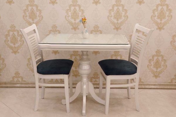 میز پایه گلدانی صندلی چایخوری