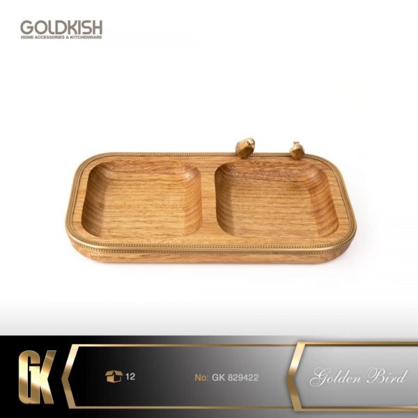 اردورخوری مستطیل 2 تایی WOOD مدل GK829422