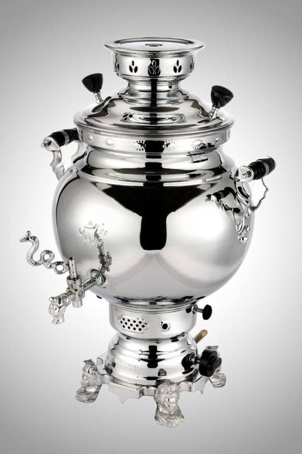 سماور ونوش ۶ لیتری روسی ساده A2