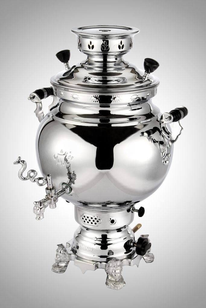 سماور ونوش ۶ لیتری روسی ساده A2