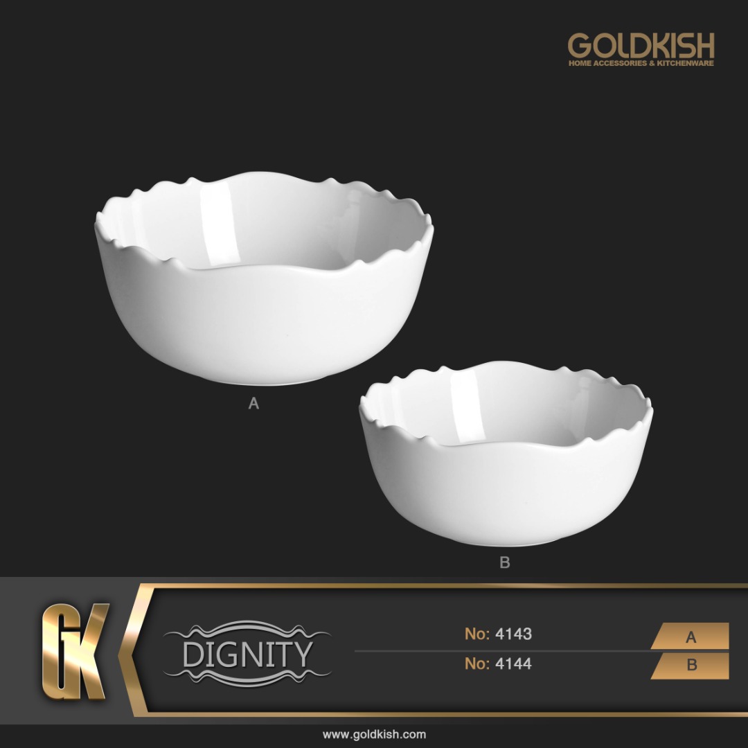 ست آشپزخانه کاسه گرد طرح Decal مدل ۴۱۴۳/۴۱۴۴