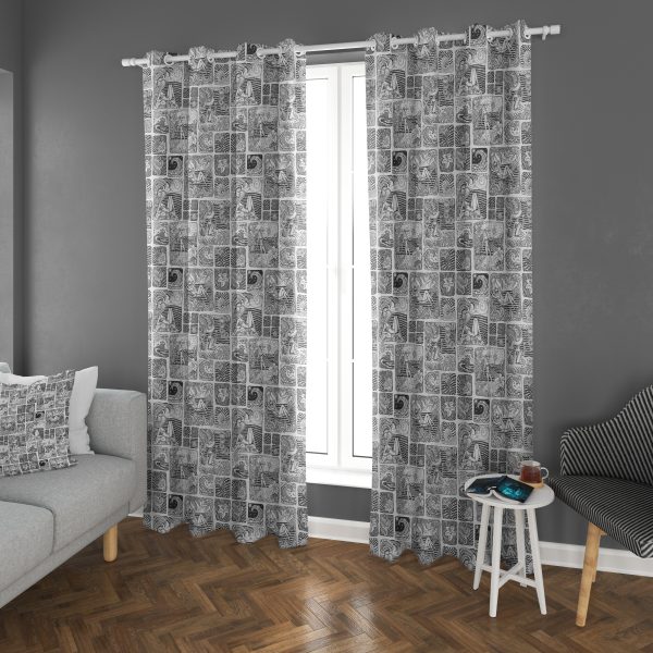 پرده چاپی طرح خاص DH2045