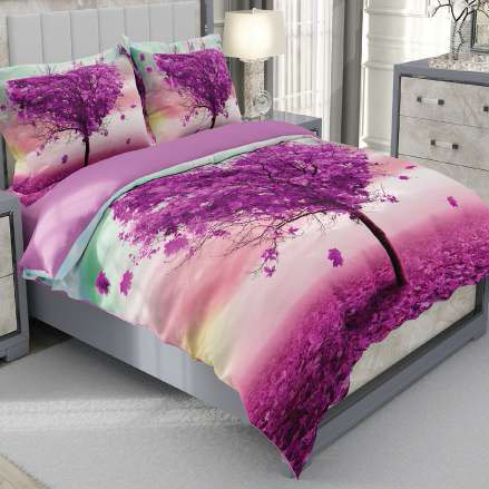 روتختی و ملحفه (دو نفره) طرح درخت کد ۲۰۶۴