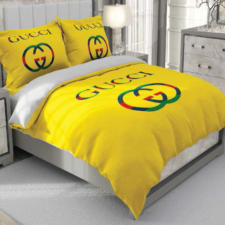 روتختی و ملحفه (دو نفره) طرح گوچی کد ۲۰۸۷