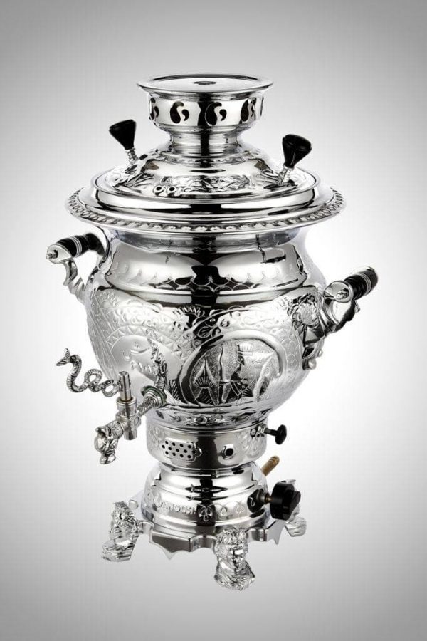 سماور ونوش ۷ لیتری جولیا قلم سنتی لبه ورق A21