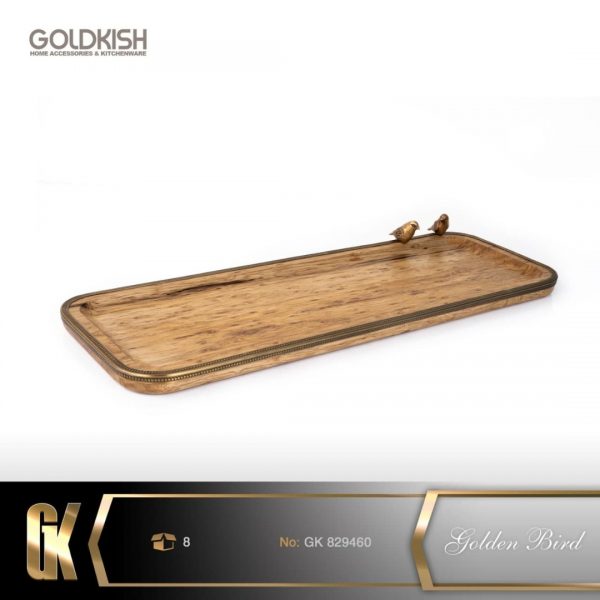 سینی مستعطیل بزرگ WOOD مدل GK829460