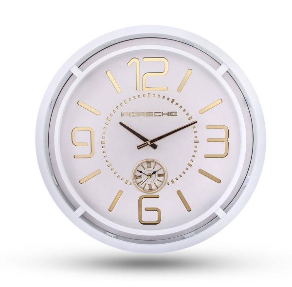 ساعت دیواری پورشه کد WD217 رنگی