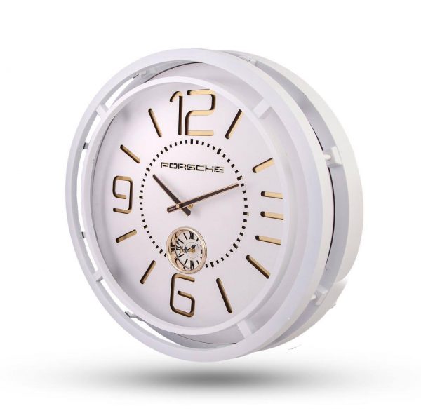 ساعت دیواری پورشه کد WD217 رنگی