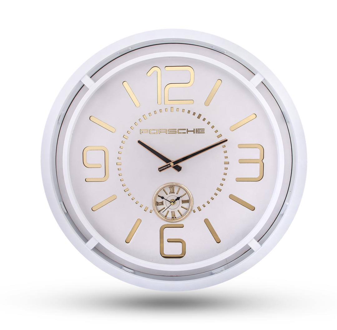 ساعت دیواری پورشه کد WD217 رنگی