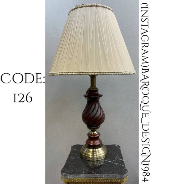 آباژور چوبی شید دار گلدن گیفت کد 126