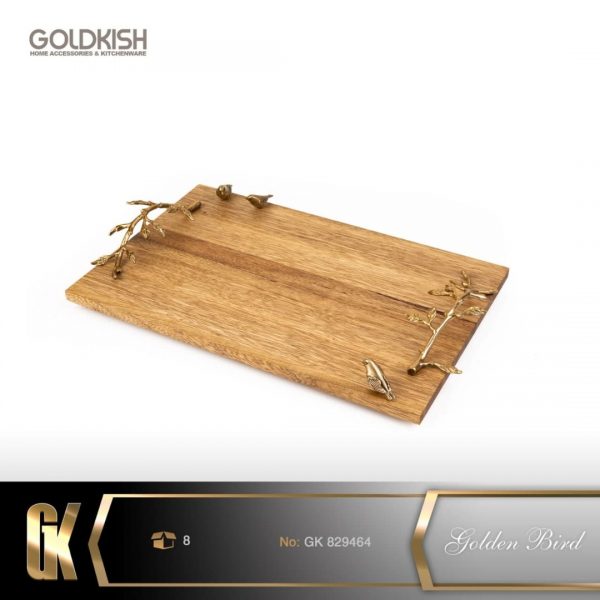 سینی مستعطیل WOOD مدل GK829464