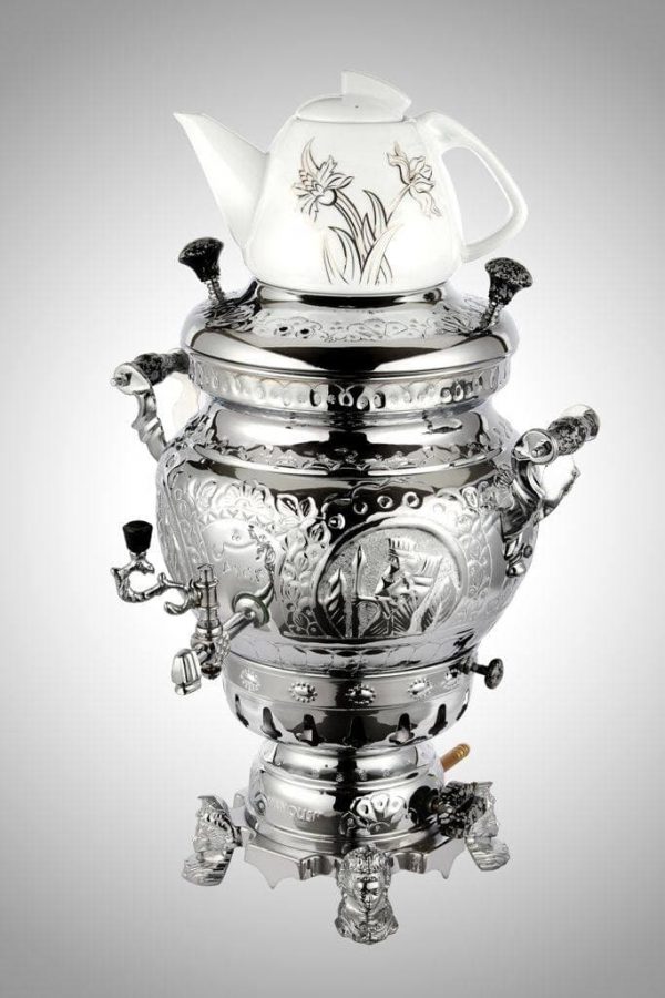 سماور ونوش 7 لیتری جولیا قلم سنتی سه کاره A23