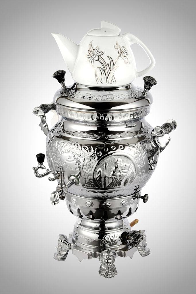 سماور ونوش ۷ لیتری جولیا قلم سنتی سه کاره A23