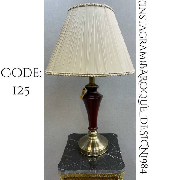 آباژور چوبی شید دار گلدن گیفت کد 125