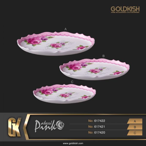 ست آشپزخانه ظروف بیضی طرح Dignity مدل 617420/21/22