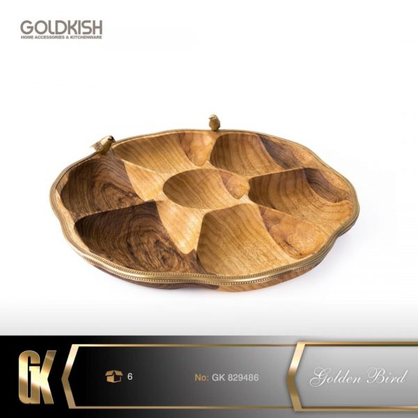 اردورخوری گل 7 تایی WOOD مدل GK829486