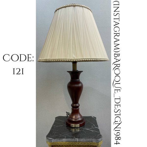 آباژور چوبی شید دار گلدن گیفت کد 121