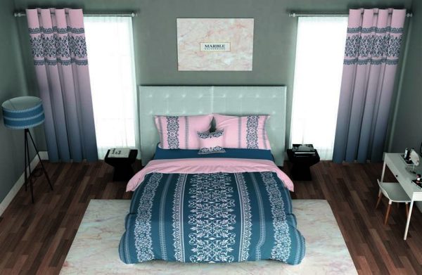 ست پرده و روتختی طرح مدرن Modern 178