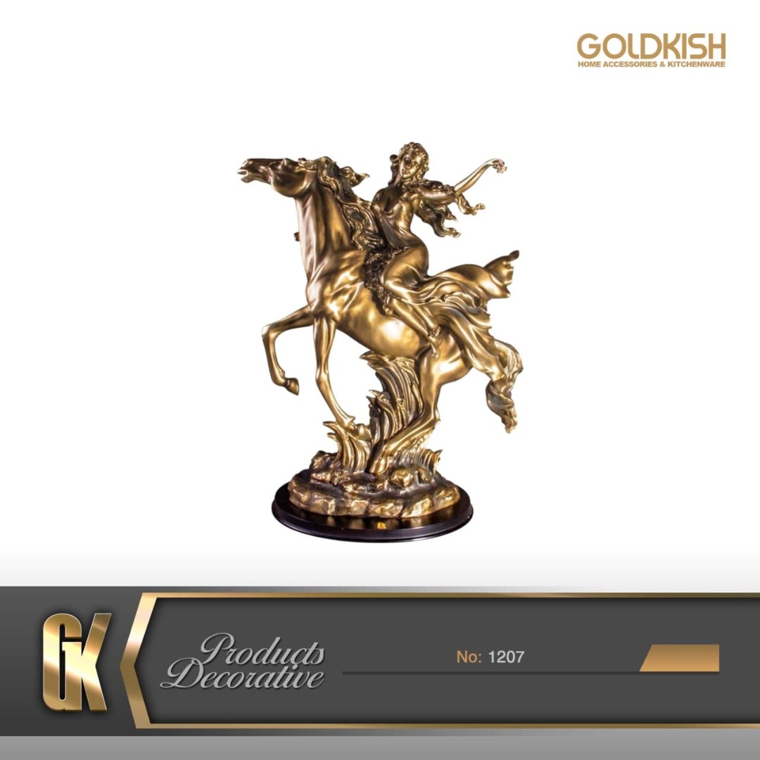 مجسمه دکوری اسب سوار برنز ۱۲۰۷