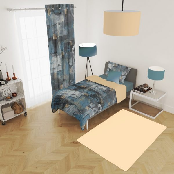 ست پرده و روتختی طرح خاص 288