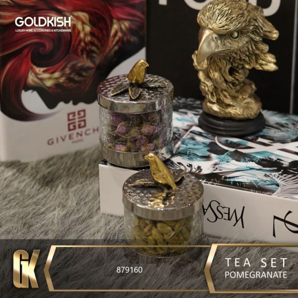 جا زعفرانی گنجشک استیل مدل 879160