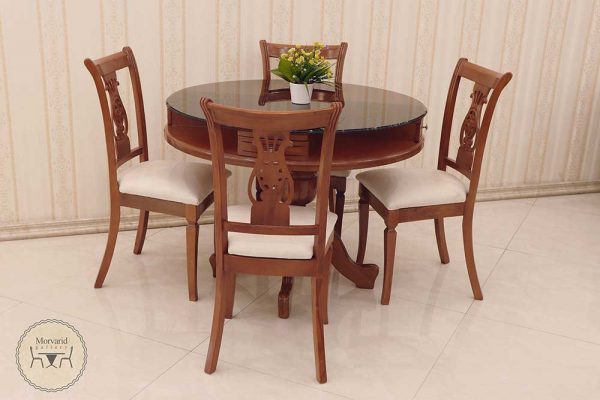 میز گرد 4 کشو صندلی سحر