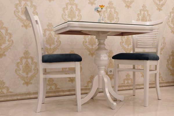 میز پایه گلدانی صندلی چایخوری