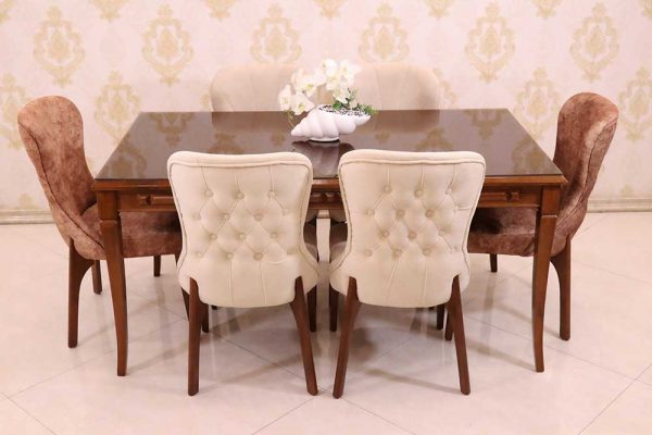 میز 6 نفره سحر صندلی طرح S118