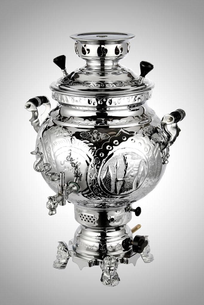 سماور ونوش ۱۰ لیتری روسی قلم سنتی A31