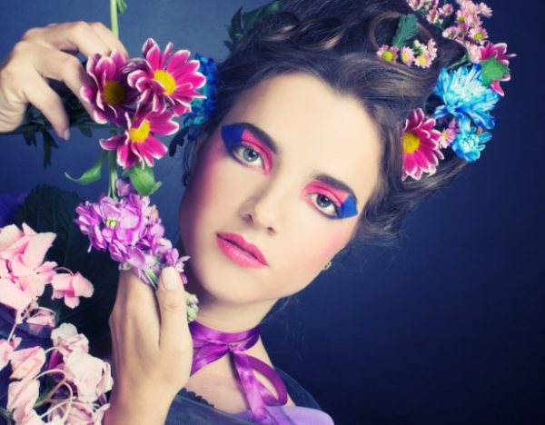 پرده زبرا طرح خانم فانتزی کد 31598