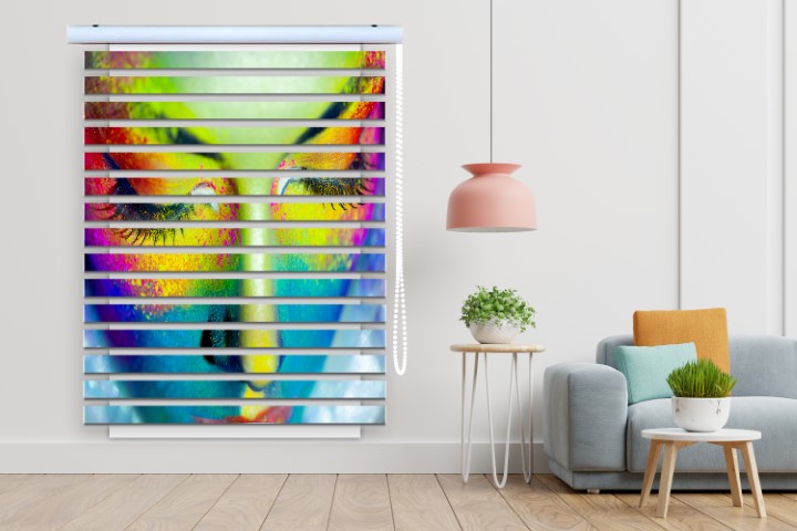 پرده زبرا طرح خانم فانتزی کد ۳۱۶۵۰