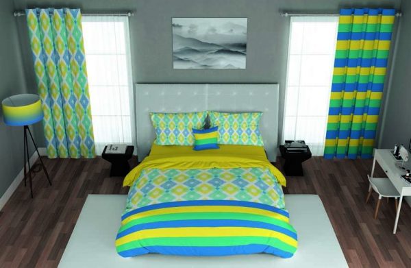 ست پرده و روتختی طرح سنتی Traditional 229