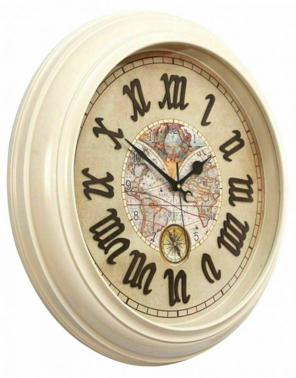 ساعت دیواری نیکا طرح چوب کد 370