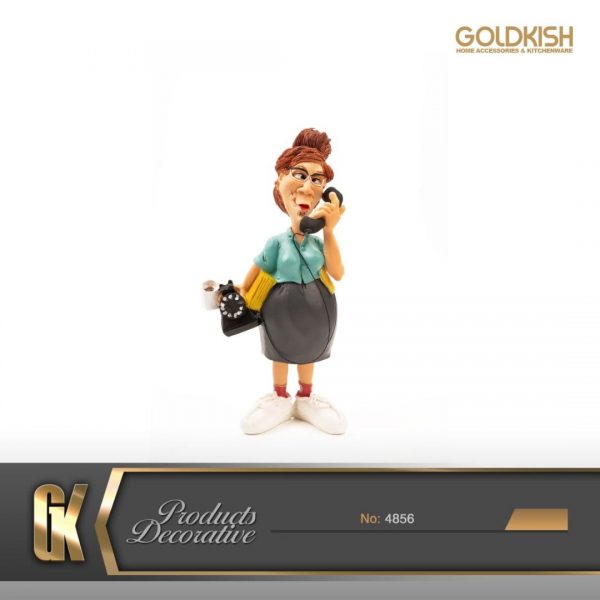 مجسمه پیرزن آشپز منشی 4856
