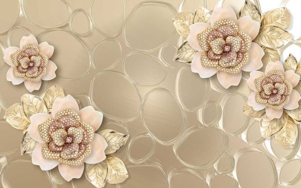 پوستر طرح گل 3D1001