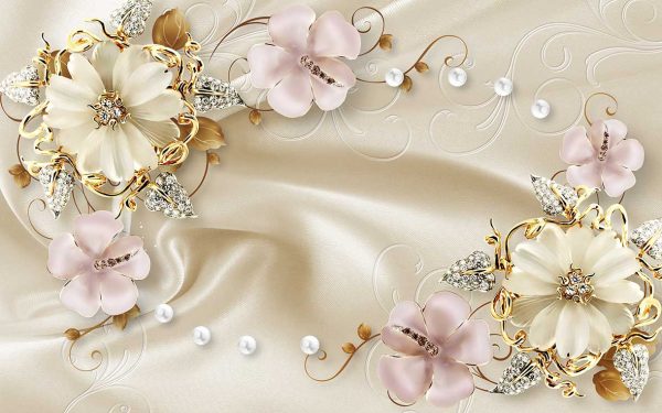 پوستر طرح گل 3D1006