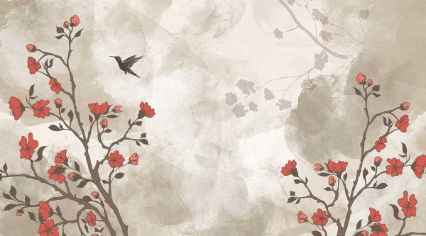 پوستر طرح گل 3D1011